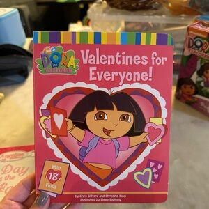 Dora Valentine’s Day Lift a flap board book